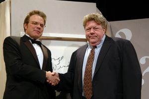 J. Keith van Straaten and George Wendt Photo