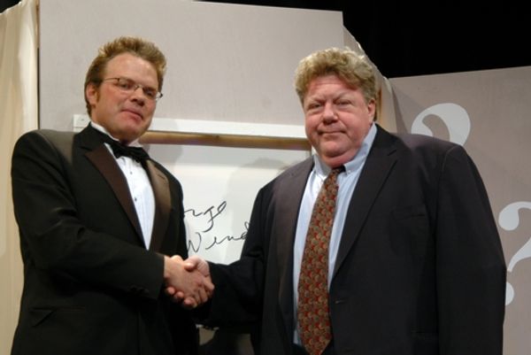 J. Keith van Straaten and George Wendt Photo