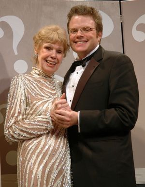 Betsy Palmer and J. Keith van Straaten Photo