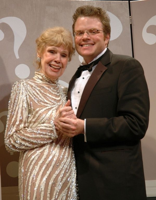 Betsy Palmer and J. Keith van Straaten Photo