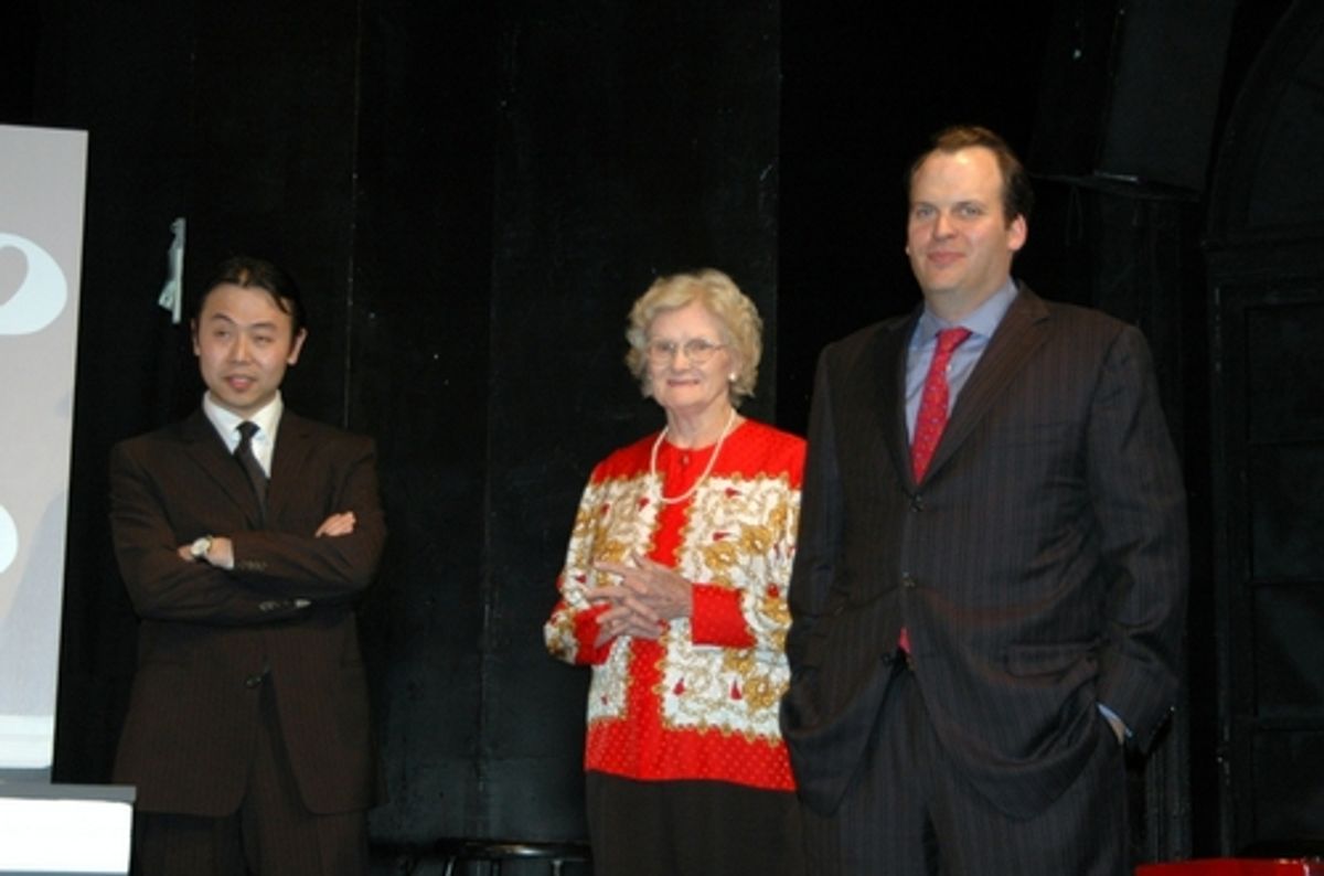 Liang Wong, Patricia Porterfied and Alan Rosen at 