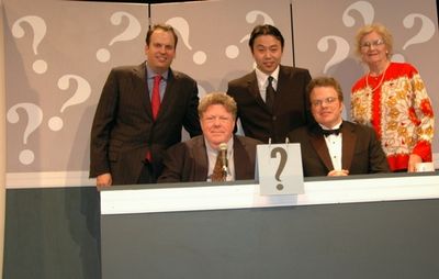George Wendt, J. Keith van Straaten, Alan Rosen, Liang Wong and Patricia Porterfied Photo