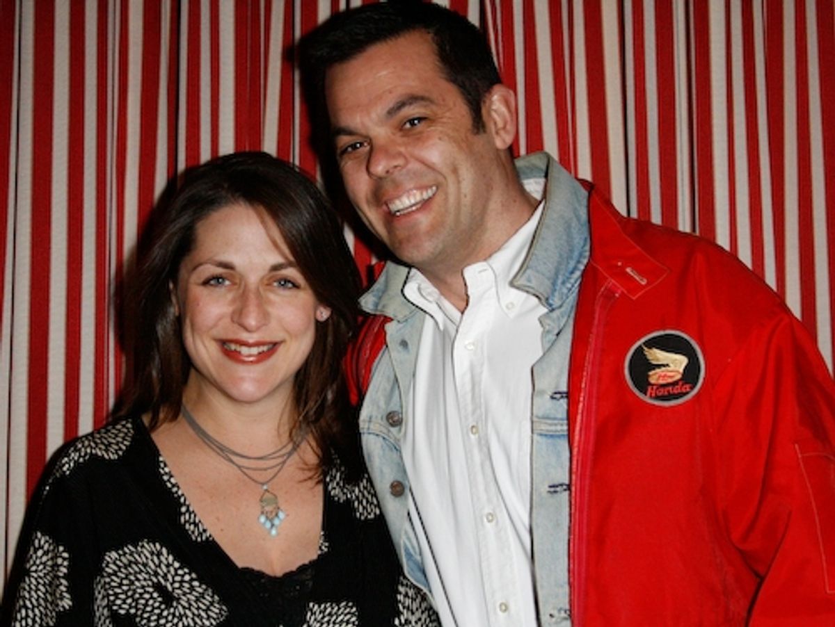 Mandy Greenfield and Adam Bock at 