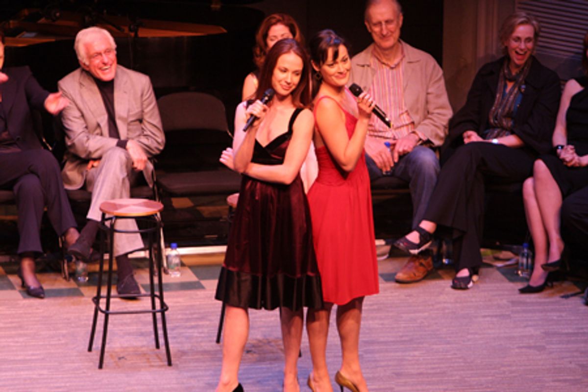 Sierra Boggess and Ashley Brow at 