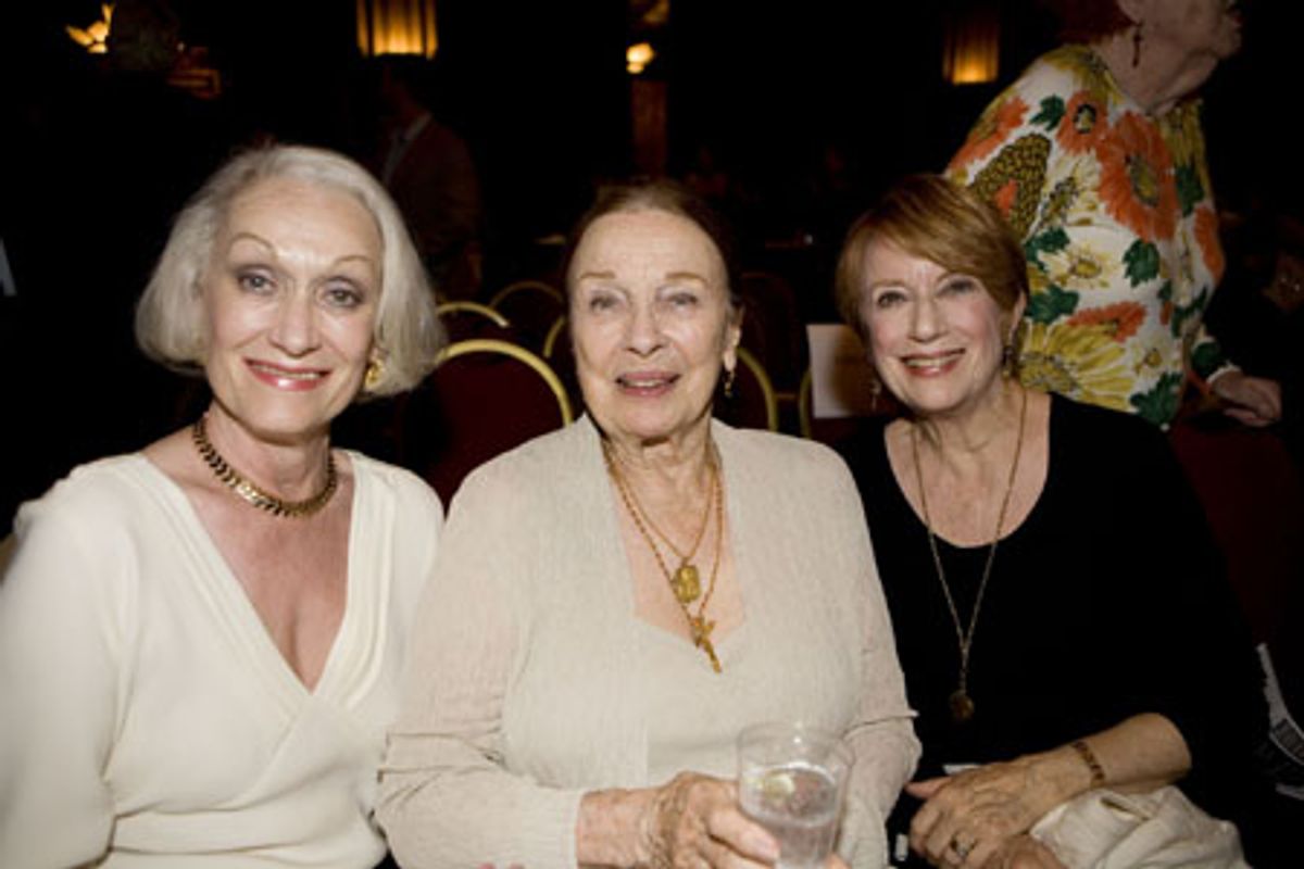 Jane A. Johnson, Patricia Moeeison and Nancy Dussault at 