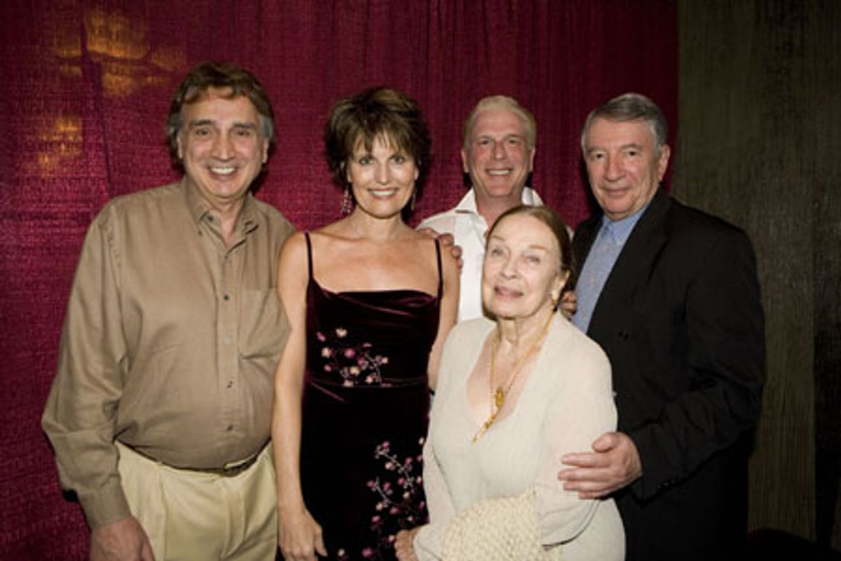 Director John Bowab, Lucie Arnaz, Ron Abel, at 