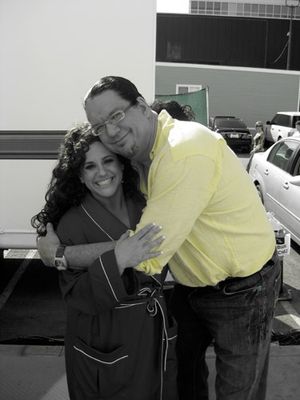 Marissa Jaret Winokur: "I am very sad to see Penn leave.
I really liked him backstage - we really became friends!" @ BroadwayWorld Marissa Jaret Winokur: "I am very sad to see Penn leave.
I really liked him backsta Photo