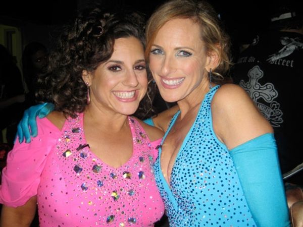 Marissa Jaret Winokur and Marlie Matlin: "I love her - such great energy backstage" Photo