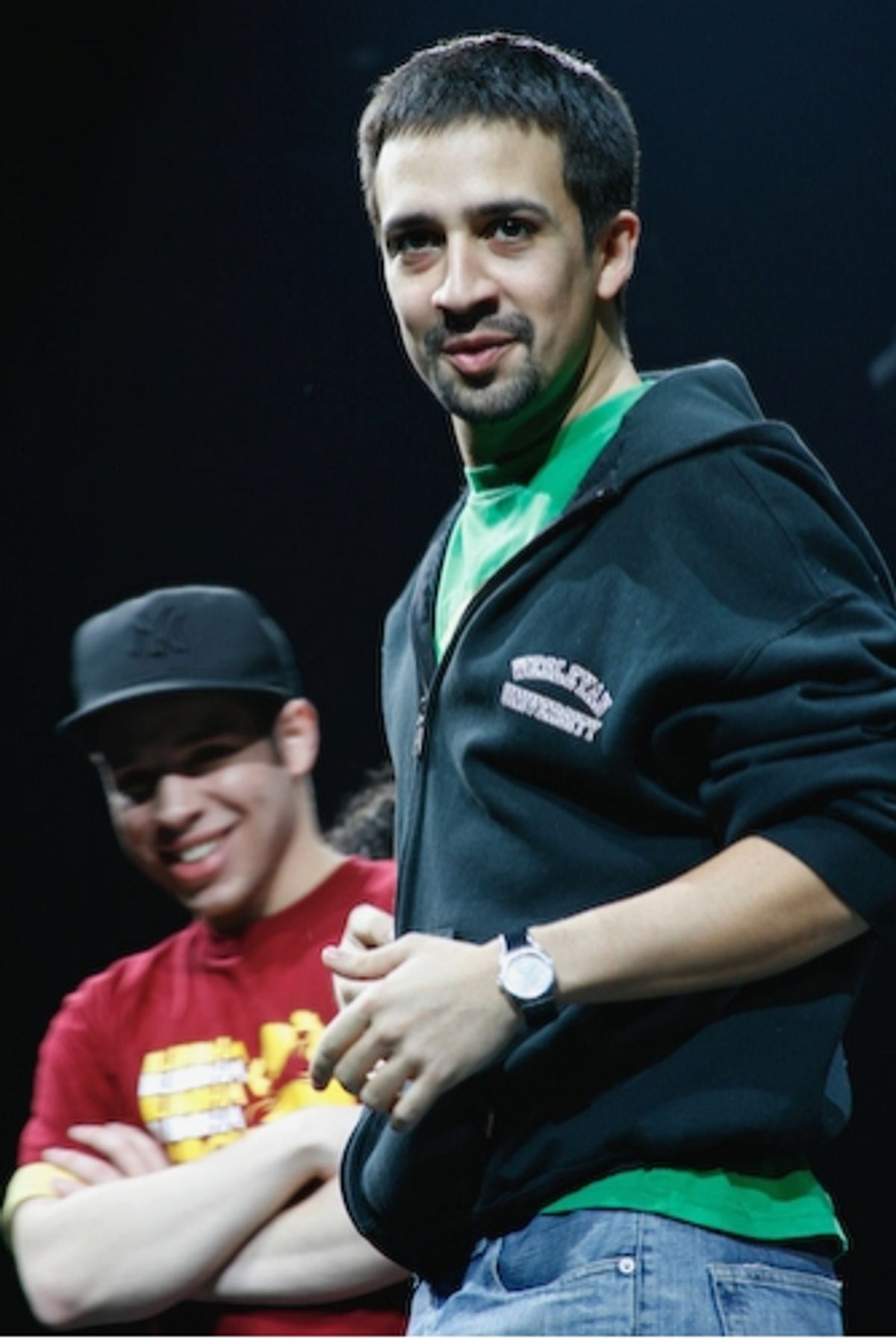 Robin de Jesus and Lin-Manuel Miranda at 