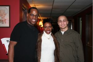 Adrian Bailey, Brenda Braxton and Seth Stewart Photo