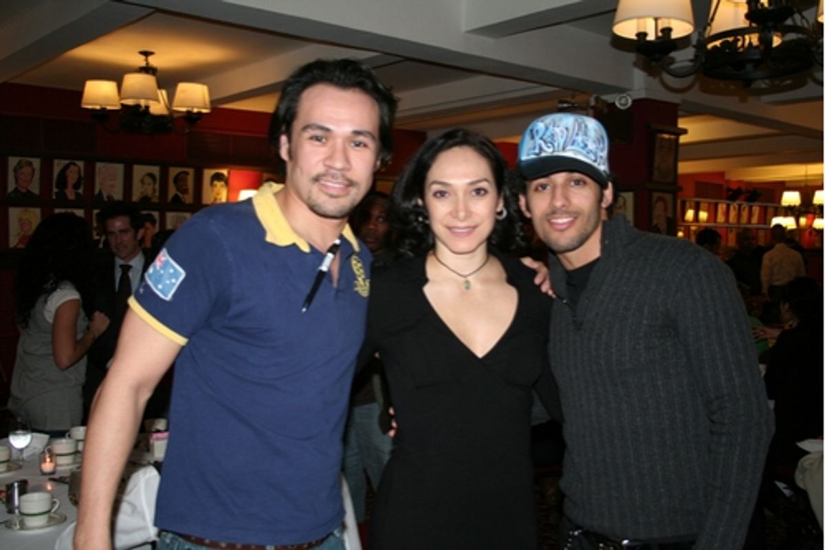 Michael Balderama, Gabriela Garcia, Luis Salgado at 