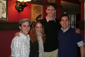 Gypsy cast members; John Scacchetti, Nancy Renee Braun, Matt Gibson and Steve Konopel Photo