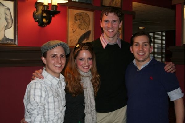 Gypsy cast members; John Scacchetti, Nancy Renee Braun, Matt Gibson and Steve Konopel Photo