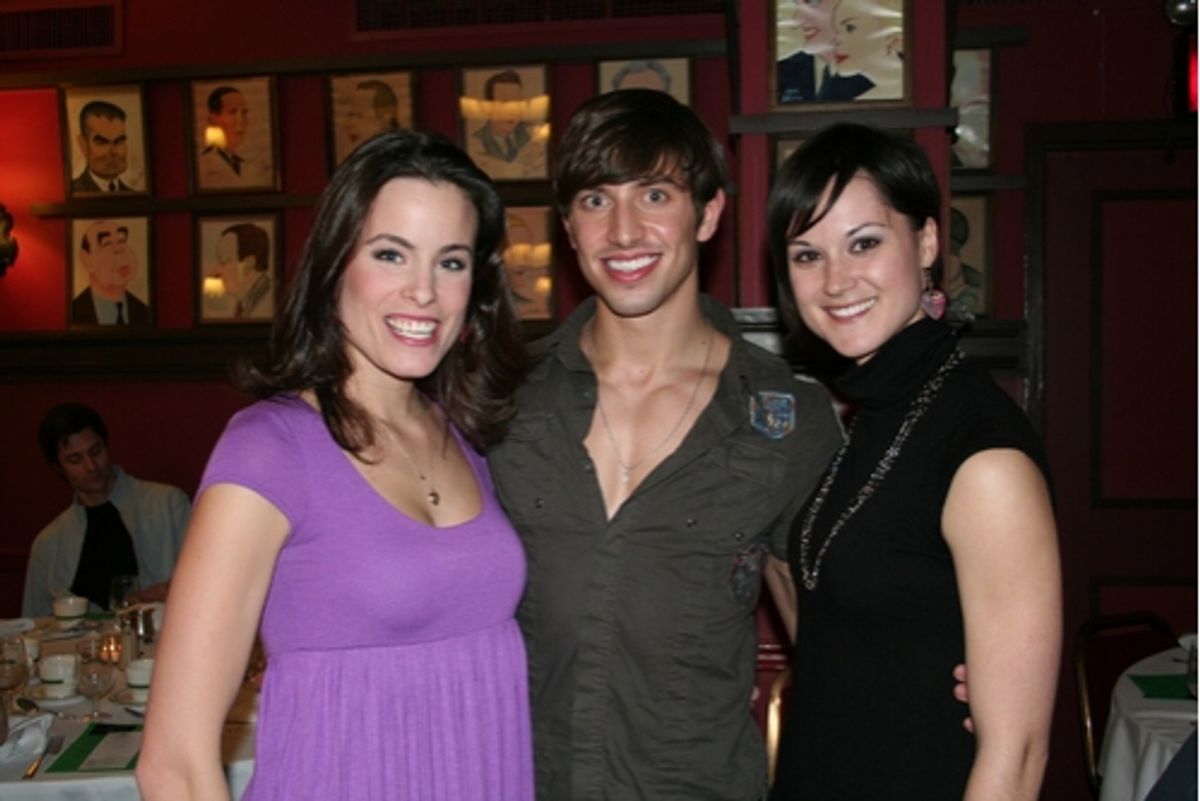 Jatherine Tokarz, Nick Adams and Jennifer Dunne at 