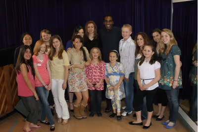 Norm Lewis and Class Photo