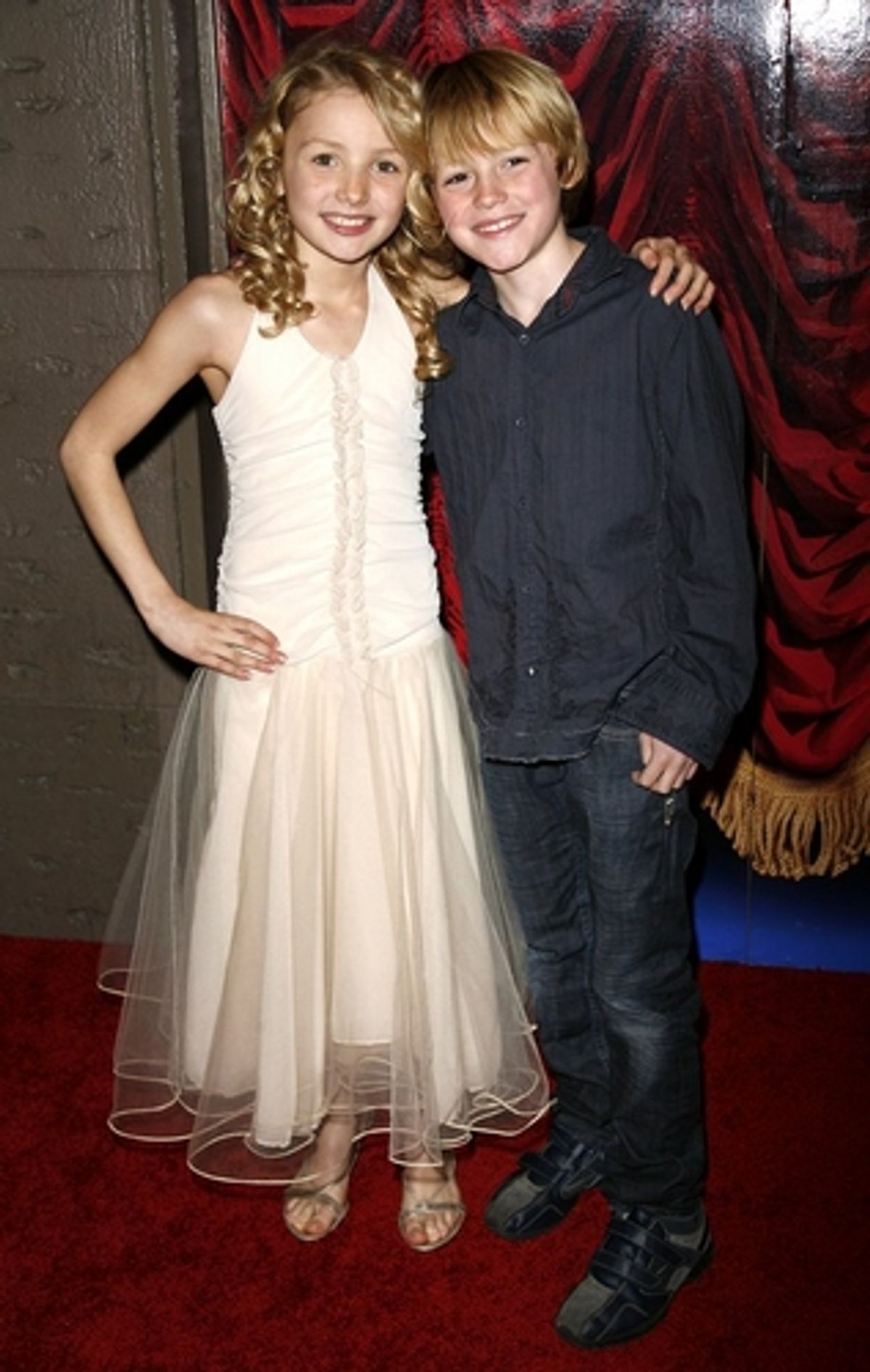 Peyton List and Spencer List at 