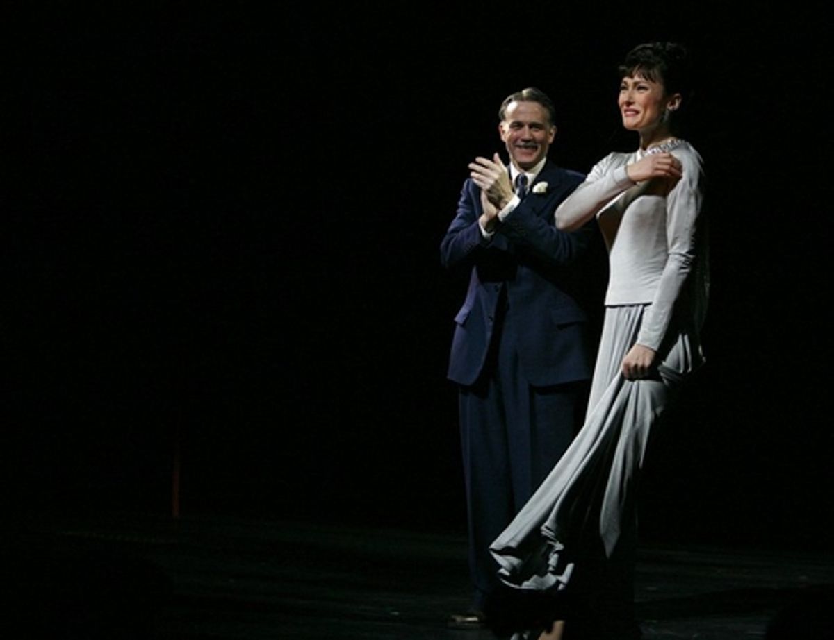 Larua Benanti and Boyd Gaines at 