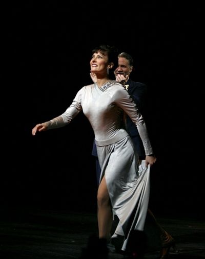 Larua Benanti and Boyd Gaines Photo