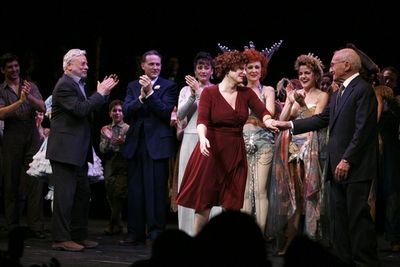Stephen Sondehim, Patti LuPone and Arthur Laurents Photo