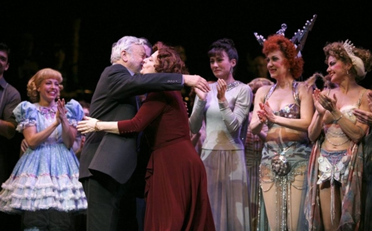 Stephen Sondheim and Patt LuPone at 