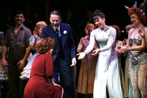 Leigh Ann Larkin, Boyd Gaines, Patti LuPone, Laura Bananti and Cast Photo