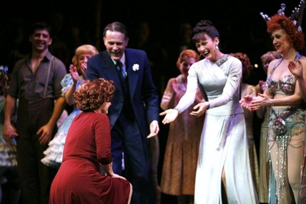 Leigh Ann Larkin, Boyd Gaines, Patti LuPone, Laura Bananti and Cast Photo