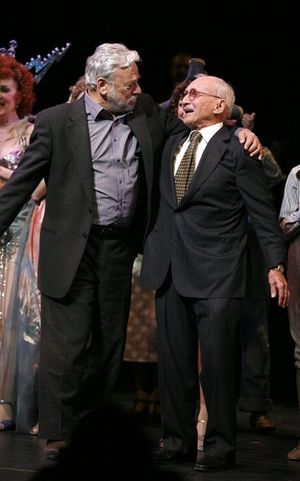 Stephen Sondheim and Arthur Laurents Photo