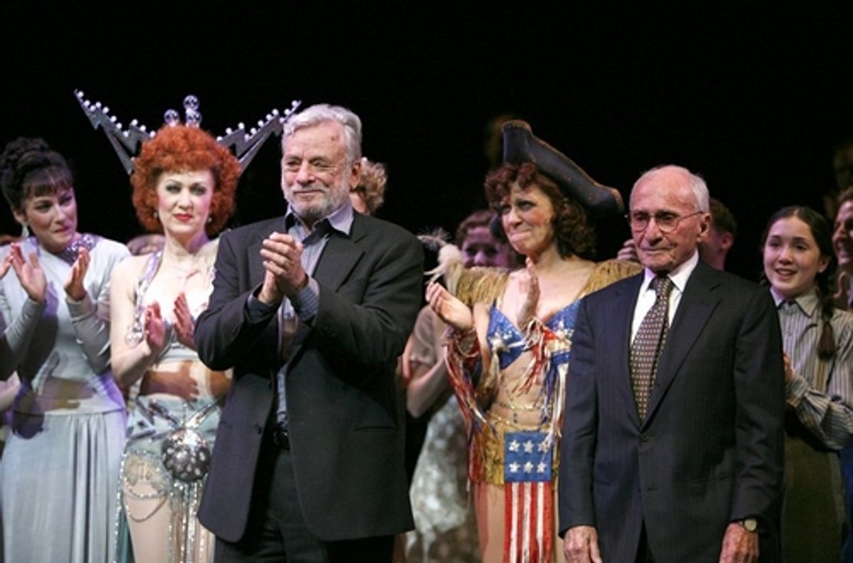 Stephen Sondheim and Arthur Laurents at 