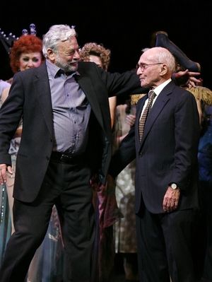 Stephen Sondheim and Arthur Laurents Photo