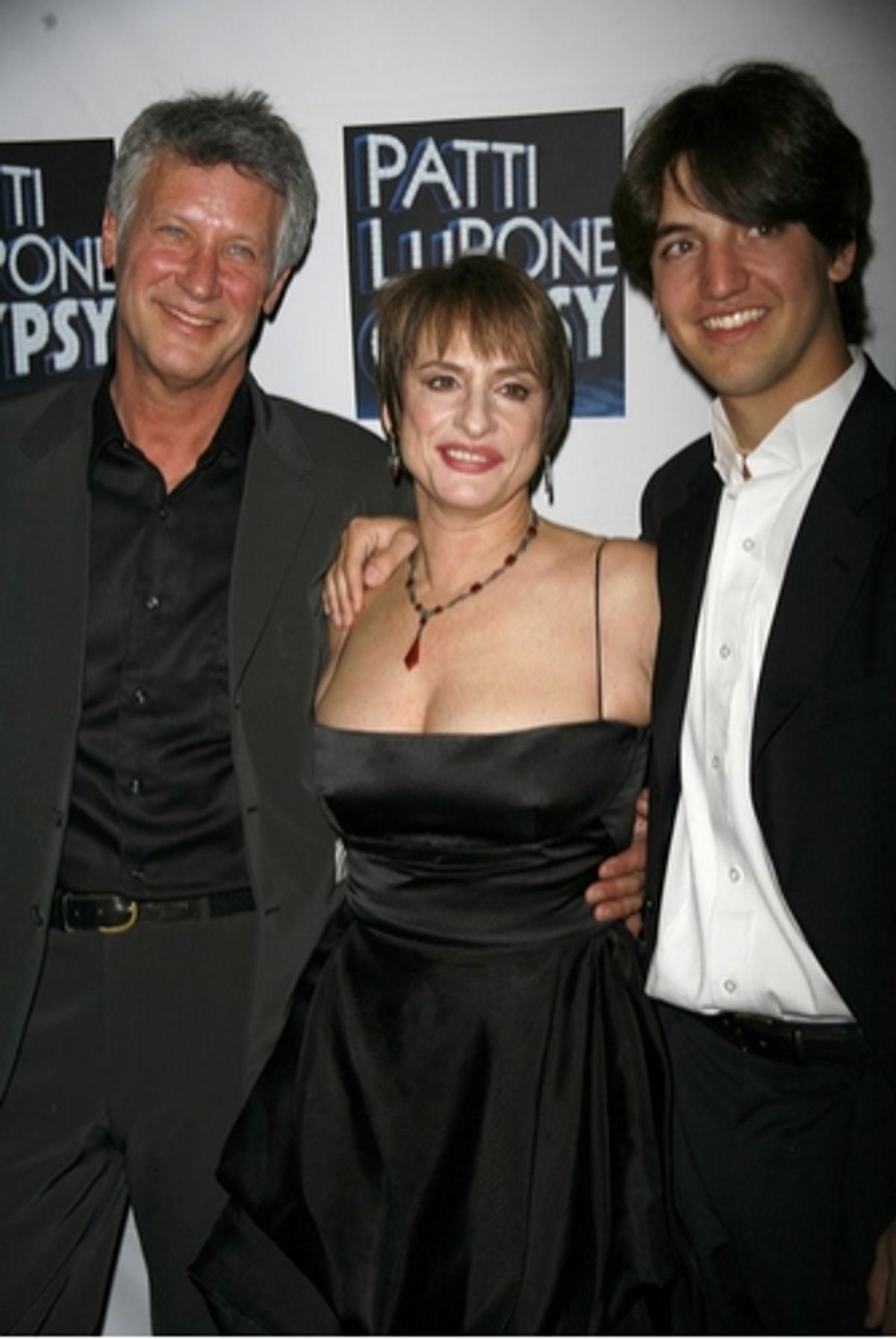 Patti LuPone with her husband  at 