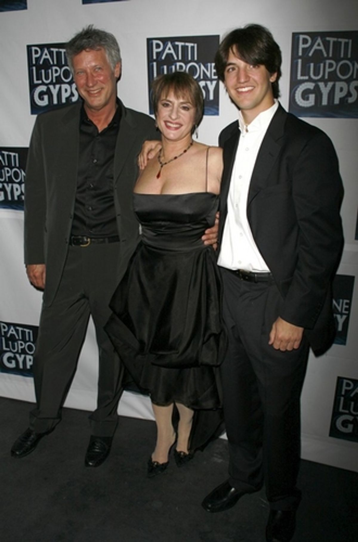 Patti LuPone with her husband  at 