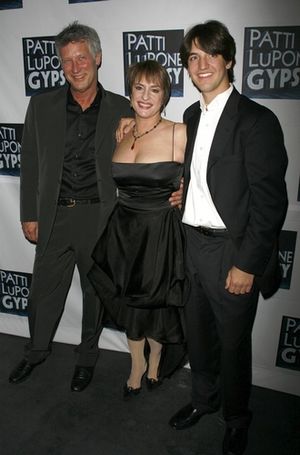Patti LuPone with her husband  Photo