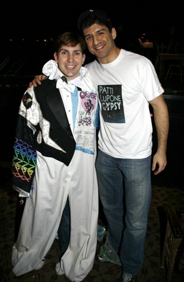 Steve Konopelski and Tony Yazbeck
 Photo