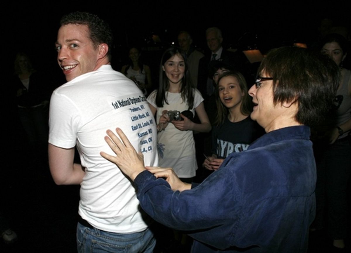 Matty Price and Patti LuPone at 