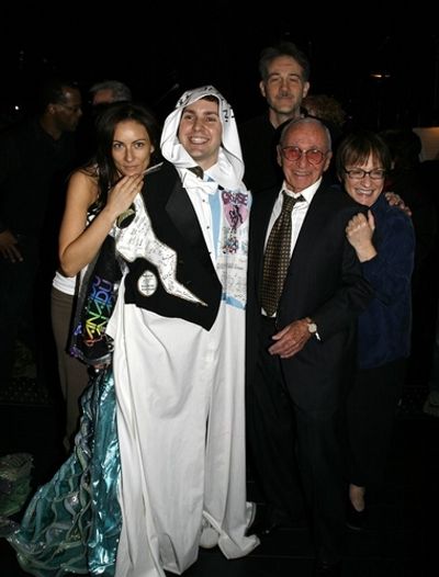 Laura Benanti, Steve Konopelski, Boyd Gaines, Arthur Laurents and Patti LuPone Photo