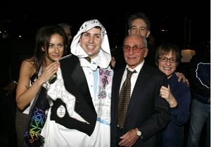 Laura Benanti, Steve Konopelski, Boyd Gaines, Arthur Laurents and Patti LuPone Photo
