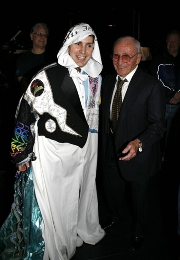 Steve Konopelski and Arthur Laurents
 Photo