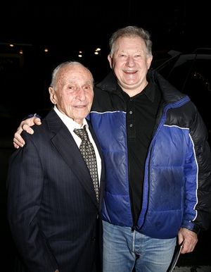Arthur Laurents and Harvey Evans  Photo