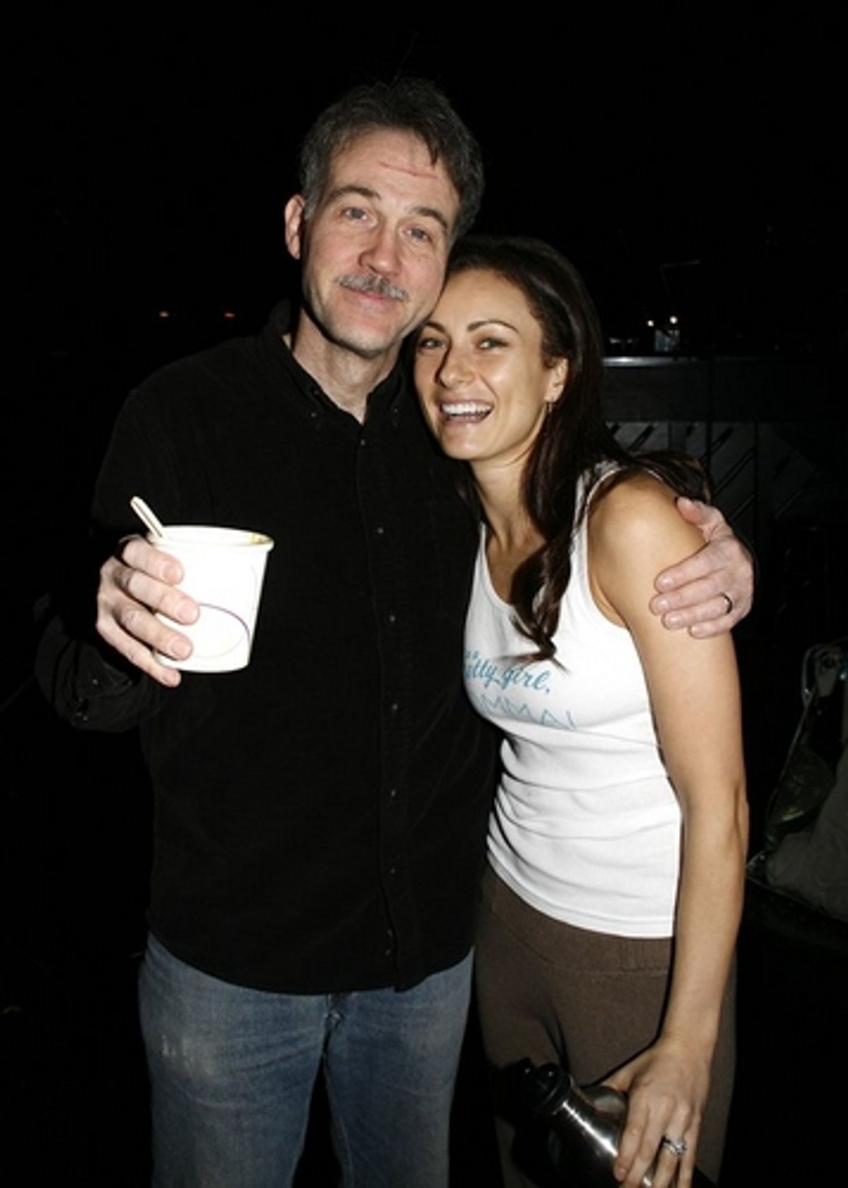 Boyd Gaines and Laura Benanti at 