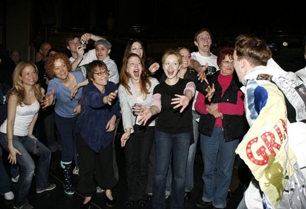 Steve Konopelski and Patti LuPone
 Photo