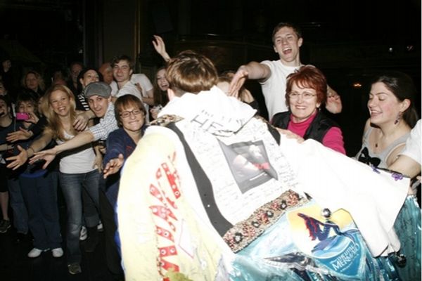 Steve Konopelski and Patti LuPone
 Photo
