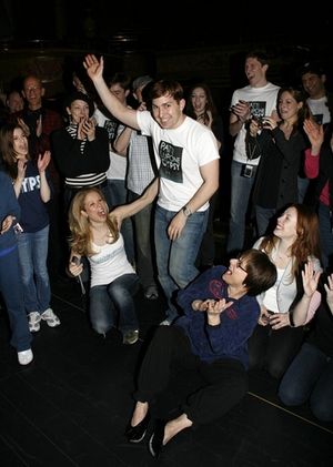 Steve Konopelski and Patti LuPone Photo