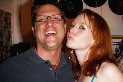 Christopher Sieber (Spamalot) and Alicia Witt
 Photo