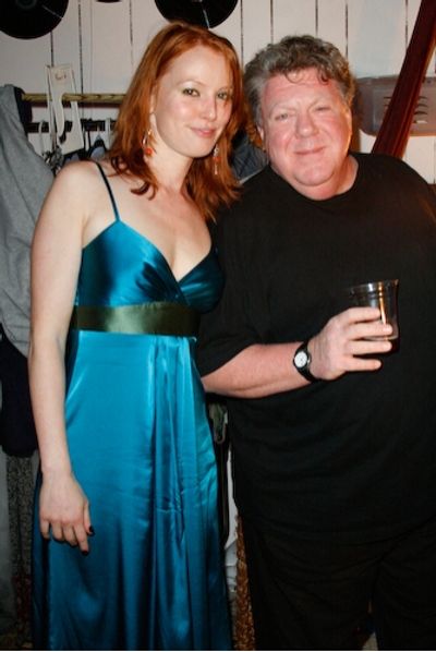Alicia Witt and George Wendt
 Photo