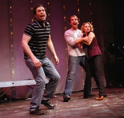 David Rossmer, Charlie Pollock, and Sarah Saltzberg
 Photo
