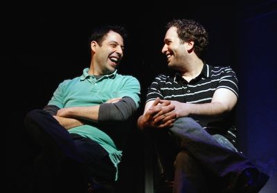 Steve Rosen and David Rossmer, hosts on NY2
 Photo