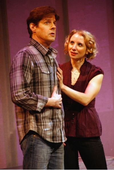 Rick Holmes and Sarah Saltzberg
 Photo