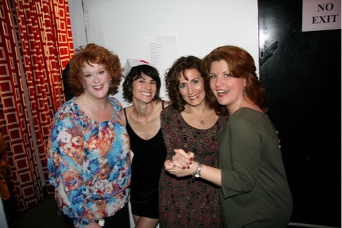Liz McCartney, Beth Malone, Janet Metz, Klea Blackhurst at 