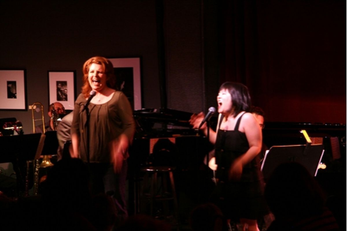 Klea Blackhurst, Ann Harada at Caruso's Cast Party Presents Heitzman and Reid