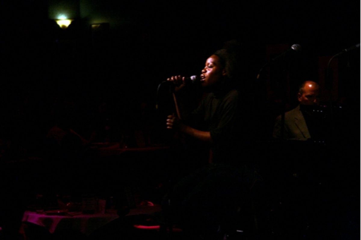 Zonya Love Johnson at Caruso's Cast Party Presents Heitzman and Reid
